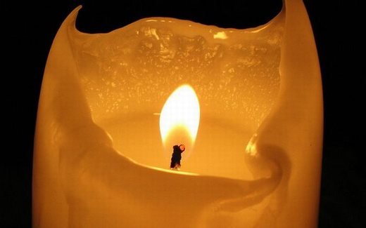 蜡烛唯美图片